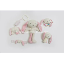 Factory Supply Knit Sweater Fabric Baby Item Set Gift Toy